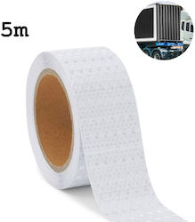 Adhesive Bandă de marcare Alb W5xH5cm / L5m