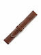 KOSTELO Lederriemen Braun 18mm