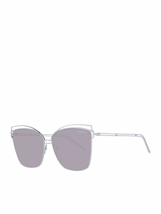Ana Hickmann Women's Sunglasses with Silver Met...