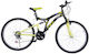 TEC Master 26" Black/Yellow Mountain Bike with ...