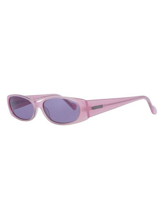 MORE & MORE Women's Sunglasses with Pink Plastic Frame and Purple Lens 54304 900