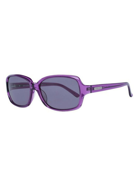 MORE & MORE Women's Sunglasses with Purple Plastic Frame and Purple Lens 54322 900