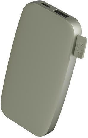 Fresh 'n Rebel Powerbank 6000mAh με Θύρα USB-A και Θύρα USB-C Dried Green