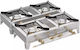 Thermogatz Countertop Burner Flüssiggas with 4 ...