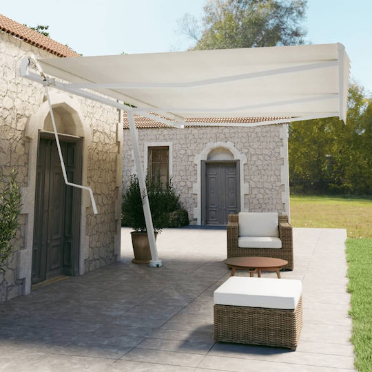 vidaXL Stâlpi Tentei din Metal 600x245cm 1buc