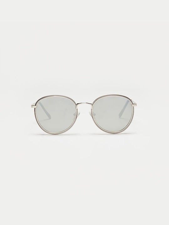 Cosselie Foggia Unisex Sunglasses with Gold Metal Frame and Gray Polarized Lens 1802202336