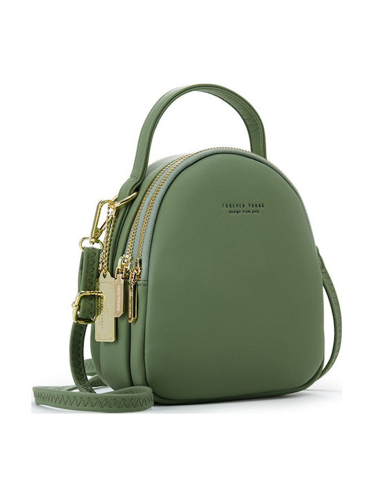 Pierre Loues Damentasche Rucksack Grün