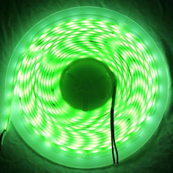 LED Strip with Green Light Length 5m and 60 LEDs per Meter SMD5050