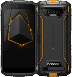 Doogee S41 Plus Dual SIM (4GB/128GB) Ανθεκτικό Smartphone Πορτοκαλί