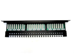Digitus Cat Пач Панел Екраниран за Rack 1U 19" DN-91524U-EC