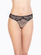 Women's Brazil with Lace Black