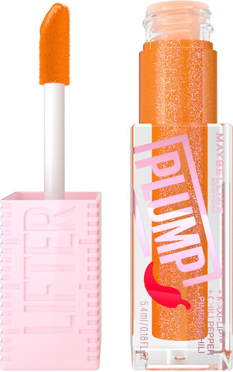 Maybelline Lifter Plump Lip Gloss 008 Hot Honey 5.4ml