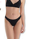 Βαμβακερά Damen Slip 3Pack Schwarz