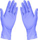 Kris Nails Nitrile Examination Gloves Powder Free Purple 100pcs