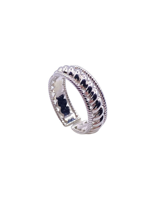 Damen Ring aus Stahl