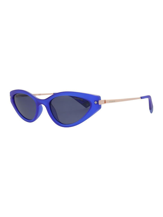 Polaroid Sonnenbrillen mit Blau Rahmen und Blau...