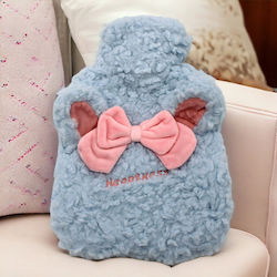 Hot Water Bottle in Gray color with Cover General Use 17x25cm