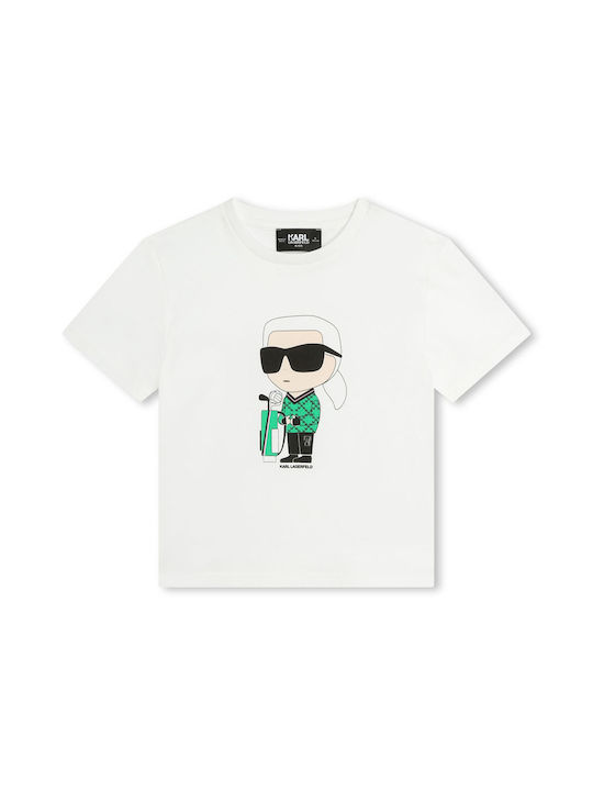 Karl Lagerfeld Kids T-shirt White