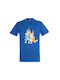 Kinder-T-Shirt Blau