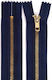 Navy Blue Metal Zipper Sewing Supply