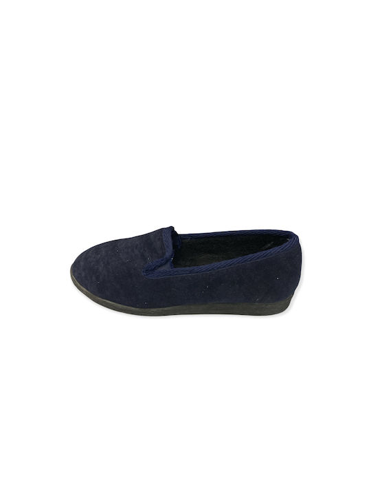 Antrin Closed Women's Slippers in Albastru color