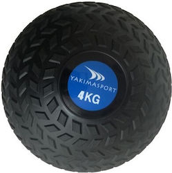 Yakimasport Ball Slam 4kg in Schwarz Farbe Yakimasport Ball Slam 4kg in Schwarz Farbe