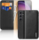Dux Ducis Hivo Wallet Piele Negru (Galaxy S24+)