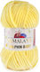 Himalaya Knitting Yarn Micro Polyester Yellow 120m 100gr