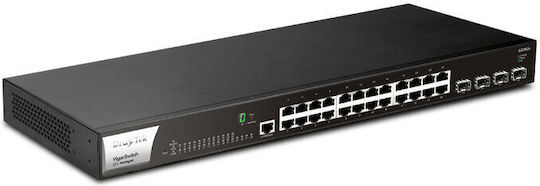 Draytek Vigor G2282x Managed L2 Switch με 24 Θύρες Gigabit (1Gbps) Ethernet και 4 SFP Θύρες