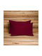 SpitiBazaar Set Față de Pernă Burgundy 50x70cm.
