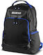 Sparco Schulranzen Rucksack Junior High-High School in Schwarz Farbe