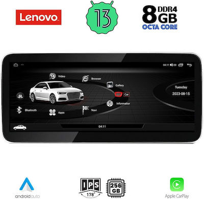 Lenovo Sistem Audio Auto pentru Audi Q5 2009-2016 (Bluetooth/USB/AUX/WiFi/GPS/Apple-Carplay/Android-Auto) cu Ecran Tactil 12.3"