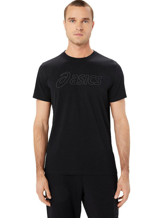 ASICS Αθλητικό T-shirt Μαύρο