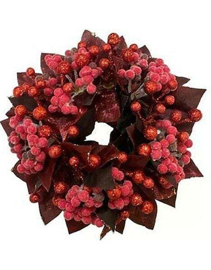 EDG Weihnachtsdekoration Kranz mit Durchmesser 15cm.