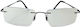 KRZ Lesebrille +1.00 in Schwarz Farbe KRZ222BLACK100