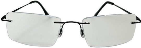 KRZ Lesebrille +2.25 in Schwarz Farbe KRZ222BLACK225