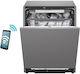 LG Vollintegrierter Geschirrspüler mit Wi-Fi für 14 Gedecke B59.8xH81.5cm