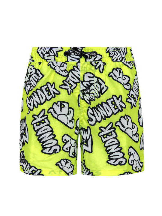 Sundek Kids Swimwear Swim Shorts Yellow
