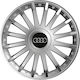 Versaco Auto Radkappen Set Crystal mit Marke Au...