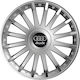 Versaco Auto Radkappen Set Crystal mit Marke Au...