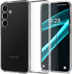 Spigen Liquid Crystal Umschlag Rückseite Silikon Transparent (Galaxy S24+)