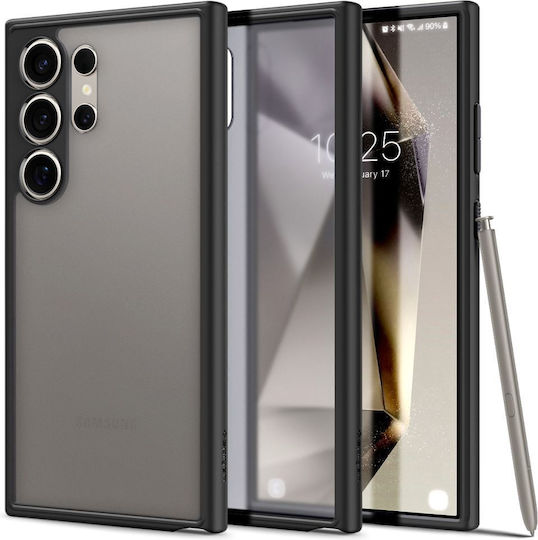 Spigen Ultra Hybrid Back Cover Plastic 2mm Frost Black (Galaxy S24 Ultra)