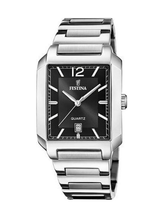 Festina Ceas Bărbați 39mm Baterie Cu Brățară Di...