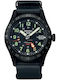 Seiko 5 Sports Ανδρικό Ρολόι 39mm Αυτόματο με Μαύρο Δερμάτινο Λουράκι