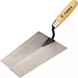 Topex Μυστρί Μεταλλικό 200x140mm με Ξύλινη Λαβή...