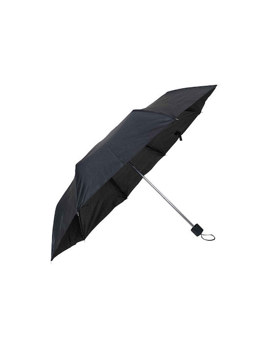 TnS Umbrelă de ploaie Compact Neagră
