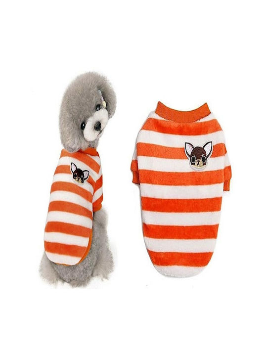Value Imports Sweatshirt Dog in Orange color 30cm.