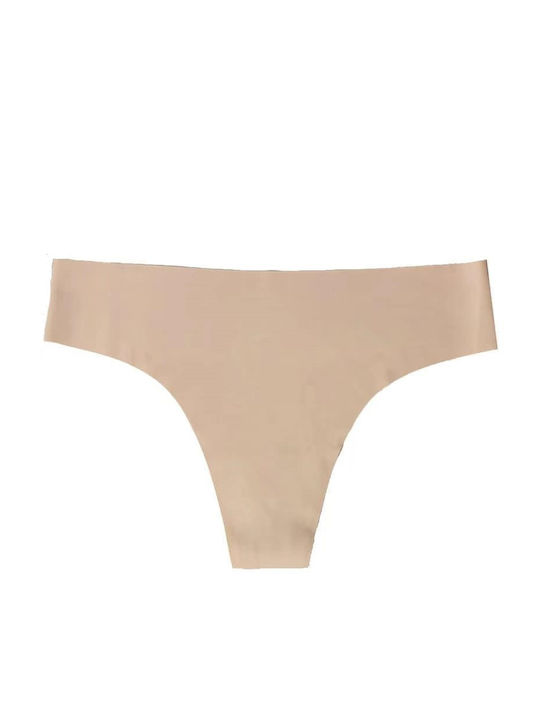 Ouno Damen Zeichenfolge Beige