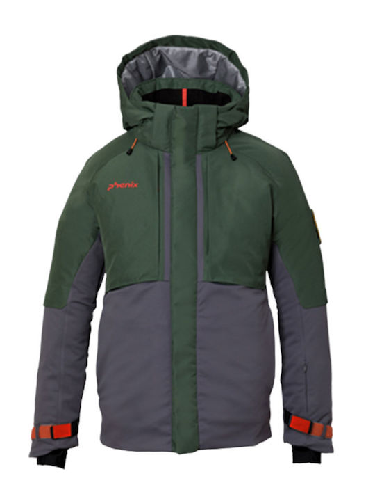 Phenix Gore-Tex Ski & Snowboard Jacket Khaki ESM23OT23-SP Phenix Gore-Tex Ski & Snowboard Jacket Khaki ESM23OT23-SP