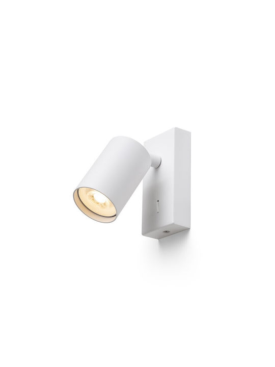Rendl Light Studio Dude Single Spot with Socket GU10 in White Color